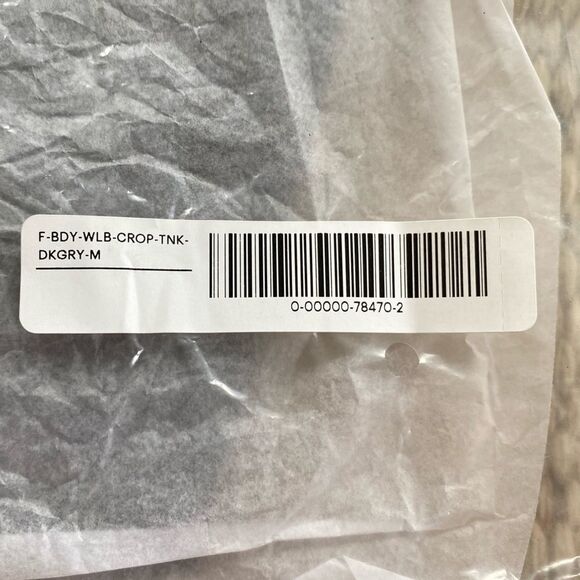 Everlane The Cozy-Stretch Tank In Heathered Charcoal Size Medium Wool Blend NWT - Picture 8 of 8